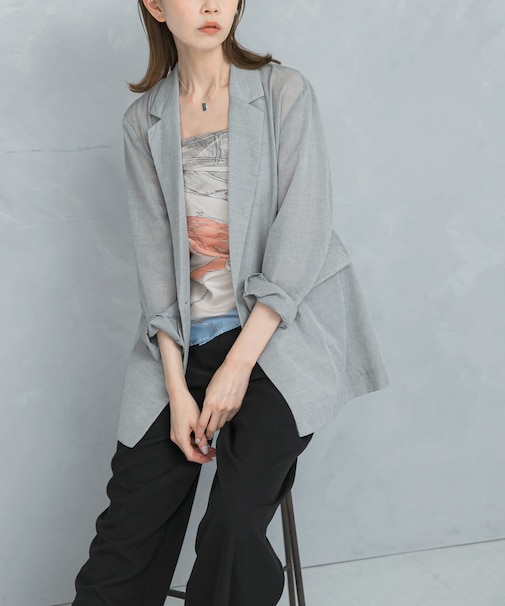 セミシアーテーラードジャケット