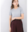 コンパクトベーシックTシャツ