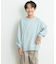 裏毛クルーネック切替スウェット(KIDS)