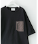 ナイロンポケット切替ハーフスリーブTEE