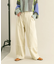 『2サイズ展開』フリンジストレートパンツ