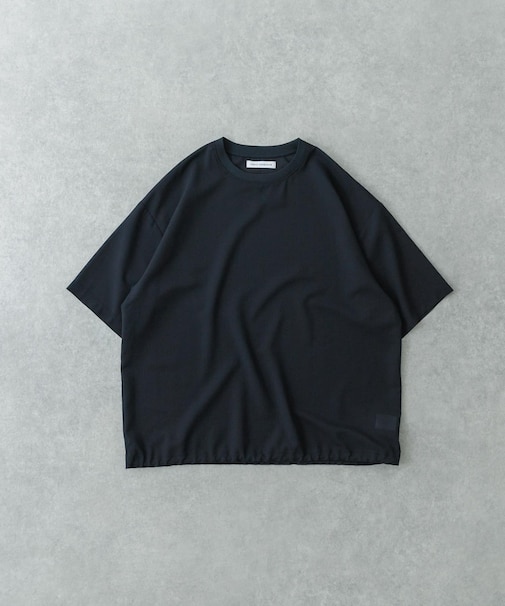ウォッシャブルウールサイロフィルショートスリーブ Tシャツ