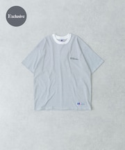 『別注』RUSSELL ATHLETIC×UR BORDER SHORT-SLEEVE TEE