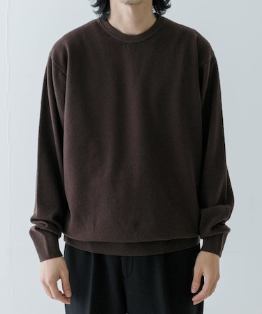 Yonetomi　NEW BASIC KNIT PULLOVER