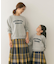 『親子リンク』パイル刺繍ロゴスウェット(KIDS)