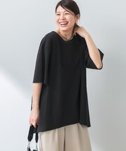 『UR TECH ひやサラクール』F by ROSSO　コクーンフレアチュニックTシャツ