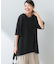 『UR TECH ひやサラクール』F by ROSSO　コクーンフレアチュニックTシャツ