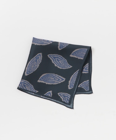 LIFE STYLE TAILOR シルクプリントチーフ2