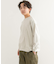 裏毛クルーネック切替スウェット(KIDS)