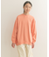 裏毛クルーネック切替スウェット(KIDS)