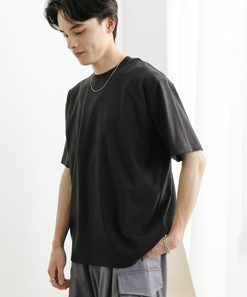 コットンスムースショートスリーブTシャツ