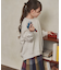 裏毛クルーネック切替スウェット(KIDS)