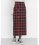 KBF+　リバーシブルチェックスカート