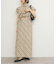 シアーチェックIラインスカート