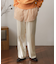 センタープレスイージーパンツ