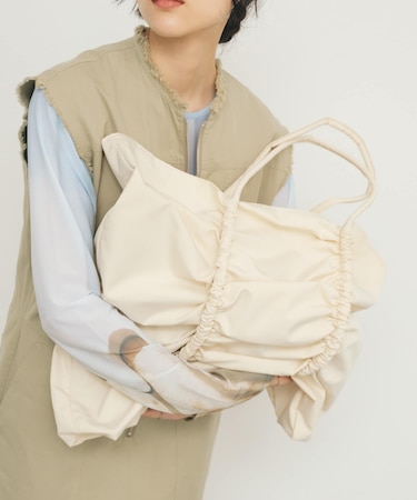 ビッグショルダーギャザーBAG