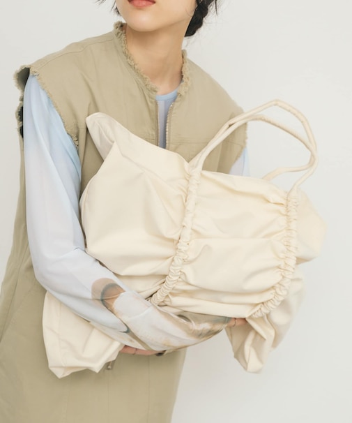 ビッグショルダーギャザーBAG