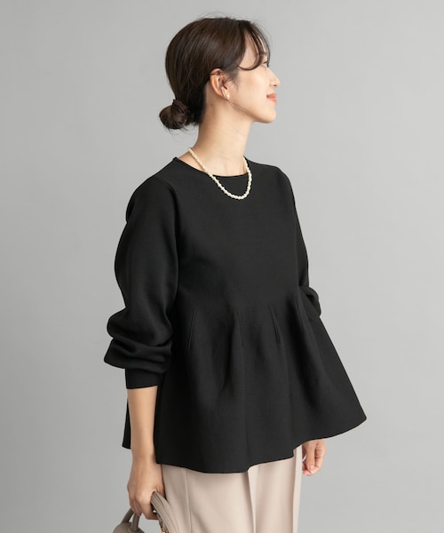 ma_sa　スラックス&ペプラムニット ペプラムニット｜アーバンリサーチの通販｜&mall（アンドモール