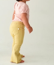 Pippi+Lotta　Flare cotton pants(KIDS)