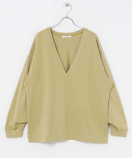 『MADE IN JAPAN』深Vネックルーズカットソー