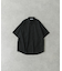 LINEN PIN HEAD SHORT-SLEEVE SHIRTS