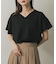 ミラノリブVネックTシャツ