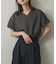 ミラノリブVネックTシャツ