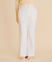 ハイウエストセミフレアパンツ