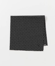 LIFE STYLE TAILOR　ドット柄コットンハンカチ