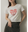 クロップドグラフィックTシャツ(半袖)