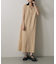 ZIPVネックカットワンピース
