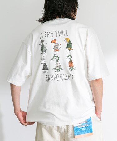 『別注』ARMY TWILL×Sonny Label　Print T-shirts