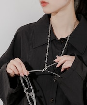 オーバルチェーンメガネホルダー