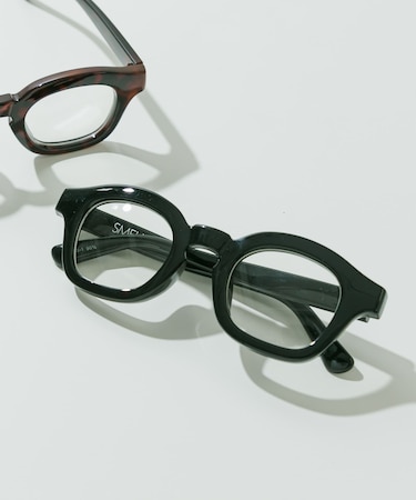 ワイドフレームダテメガネ