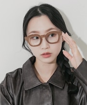 ワイドフレームダテメガネ
