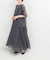 ELENDEEK　SHEER LAYERED CUT ONE-PIECE