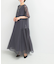 ELENDEEK　SHEER LAYERED CUT ONE-PIECE