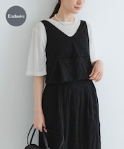 『別注』GGG×URBAN RESEARCH　クロップドワッシャートップス