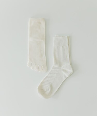 meri ja kuu　2足セット シルクコットン