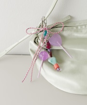 カラーモチーフキャンディーキーチェーン