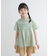 ハシゴレースシャーリングブラウス(KIDS)