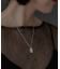 SMELLY so’　rectangle plate necklace