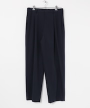 ATON　HIGH TWIST WOOL WIDE PANTS