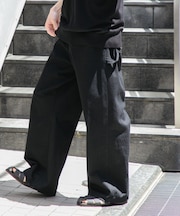 カツラギペインターワイドパンツ
