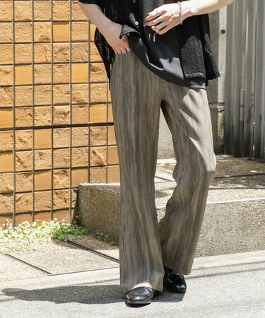 シャドースラブフレアパンツ