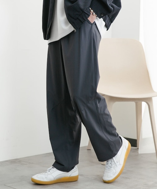 4WAYストレッチウェビングベルトパンツ