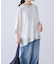 コットンシアーワイドカットソー