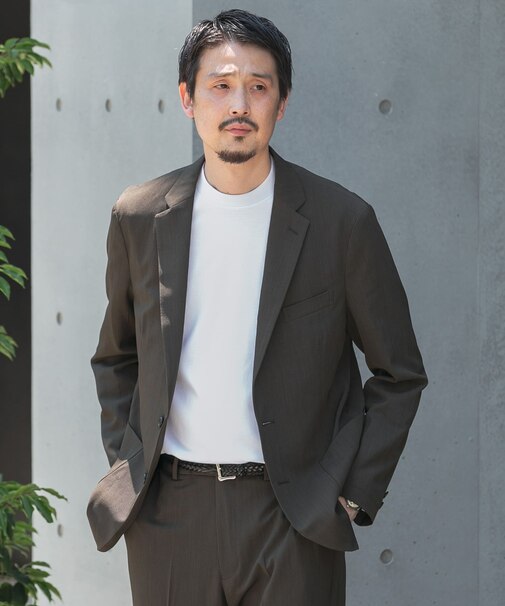 『洗濯可／防シワ』LIFE STYLE TAILOR　カルゼストレッチコンフォータブルジャケット