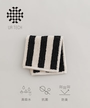 『UR TECH』ストライプハンドタオル