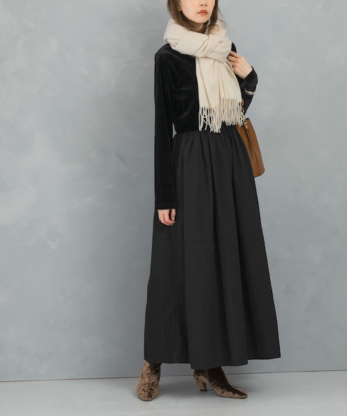 WEB限定』ベロアドッキングワンピース｜アーバンリサーチの通販｜&mall